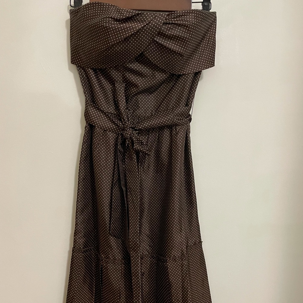 NWOT BCBG strapless dress